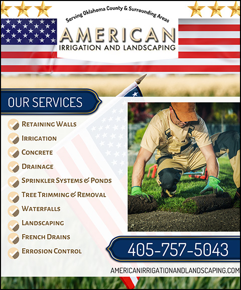 AMERICAN IRRIGATION & LANDSCAPING INC, Logan County, OK