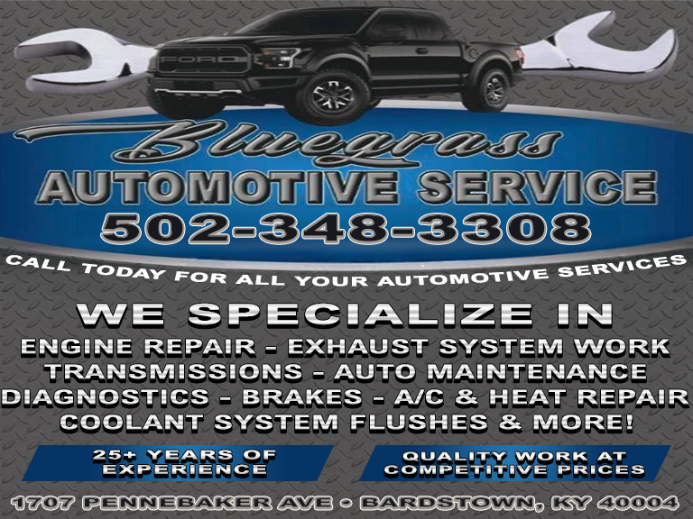 BLUEGRASS AUTOMOTIVE SERVICE, Nelson COUNTY, KY