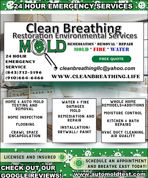 cleanbreathingllc CLEAN BREATHING, LLC, BRUNSWICK COUNTY, NC