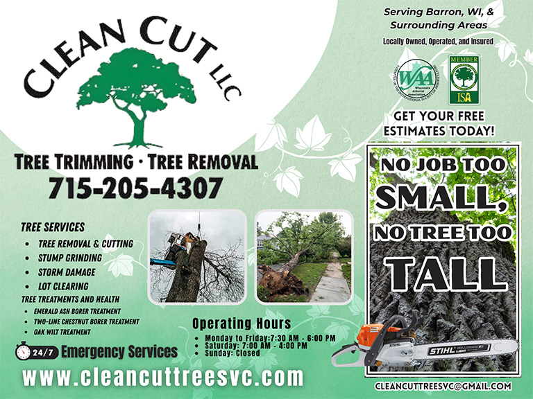 cleancut CLEAN CUT, LLC, Barron County, WI