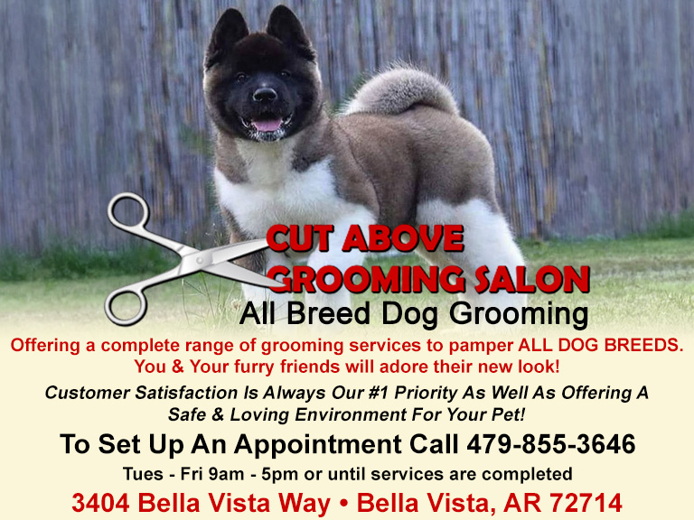CUT ABOVE GROOMING SALON, LLC, Benton County, AR