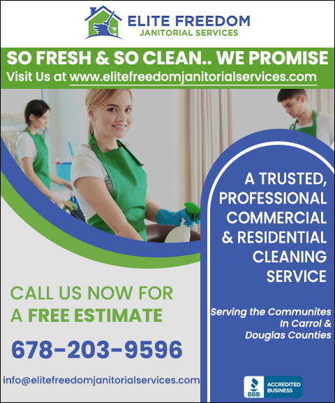 elitefreedomjanitorialservices ELITE FREEDOM JANITORIAL SERVICES, CARROLL COUNTY, GA