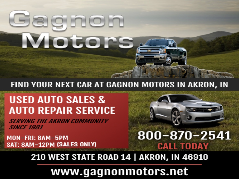 GAGNON MOTORS, INC, FULTON COUNTY, IN