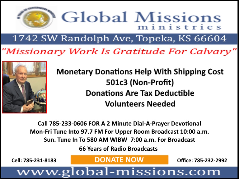 GLOBAL MISSIONS MINISTRIES INC, Shawnee County, KS