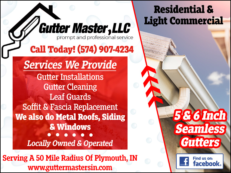 GUTTER MASTERS, MARSHALL COUNTY, IN