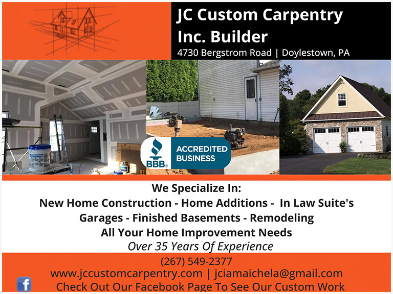 jccustomcarpentry JC CUSTOM CARPENTRY INC, Bucks County, PA