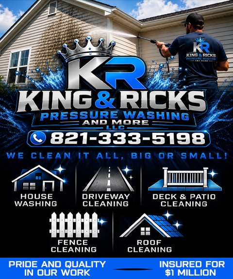 kingandrickspressurewashingandmore KING AND RICKS PRESSURE WASHING AND MORE, SPARTANBURG COUNTY, SC