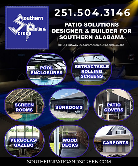 SOUTHERN PATIO & SCREENS, Baldwin County, AL