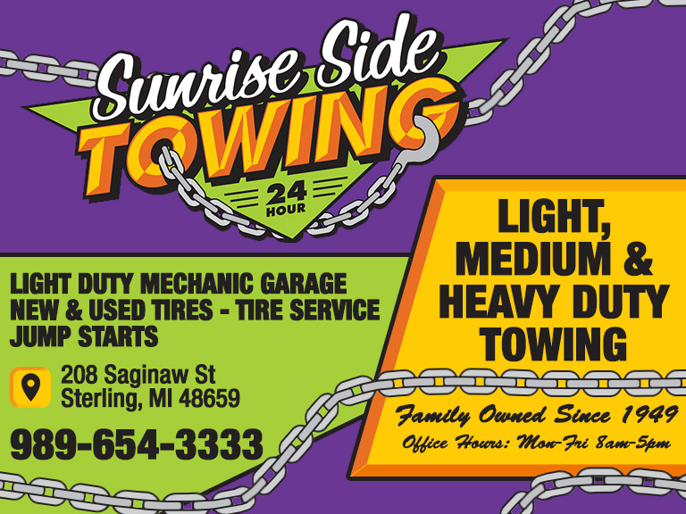 SUNRISE SIDE TOWING, OGEMAW COUNTY, MI
