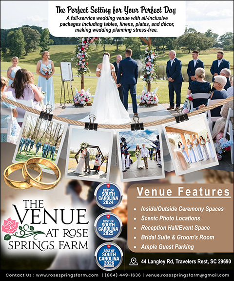 thevenueatrosespringsfarm THE VENUE AT ROSE SPRINGS FARM, Greenville County, SC