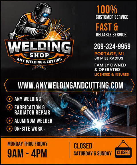 anycuttingwelding ANY CUTTING, WELDING & FABRICATION INC, KALAMAZOO COUNTY, MI