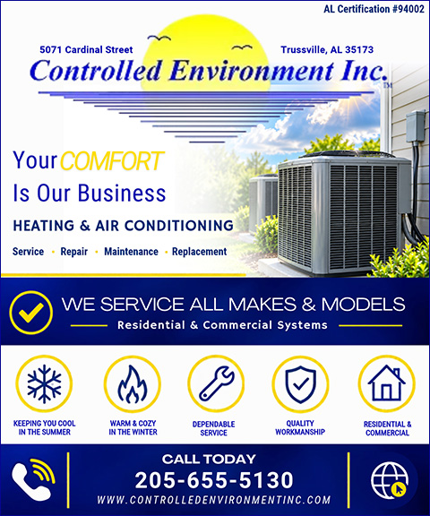 controlledenvironmentinc CONTROLLED ENVIRONMENT, JEFFERSON COUNTY, AL