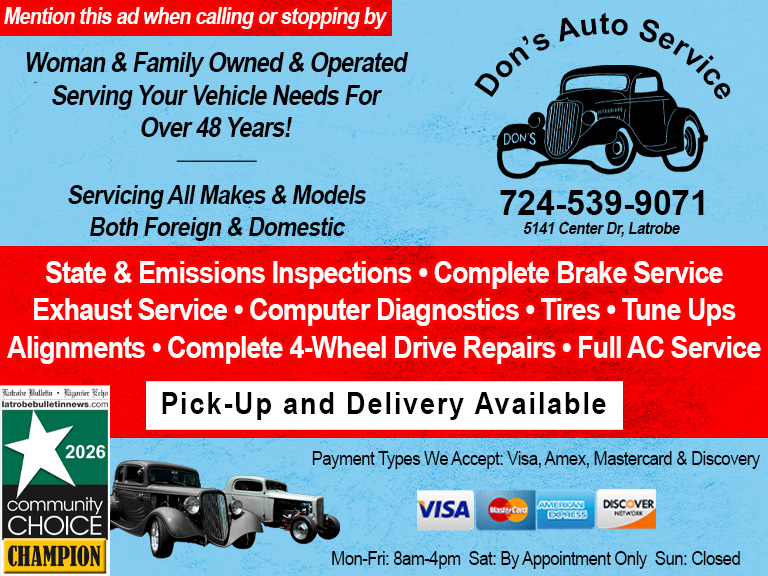 donsautoservice2 DONS AUTO SERIVCE, WESTMORELAND COUNTY, PA
