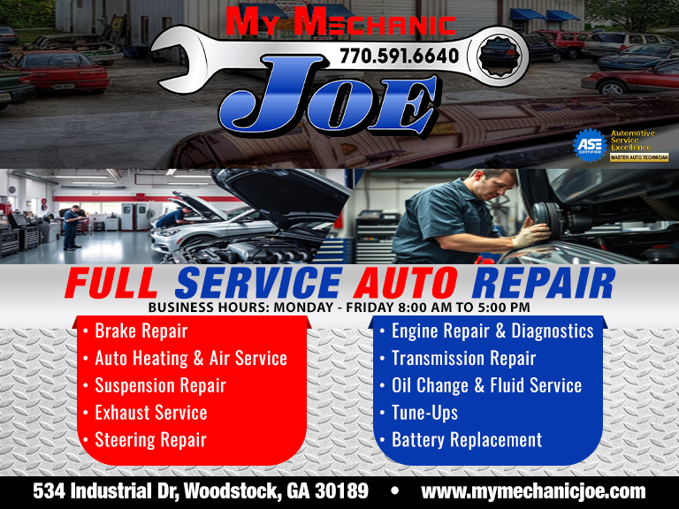 mymechanicjoe2 MY MECHANIC JOE, Cherokee COUNTY, GA