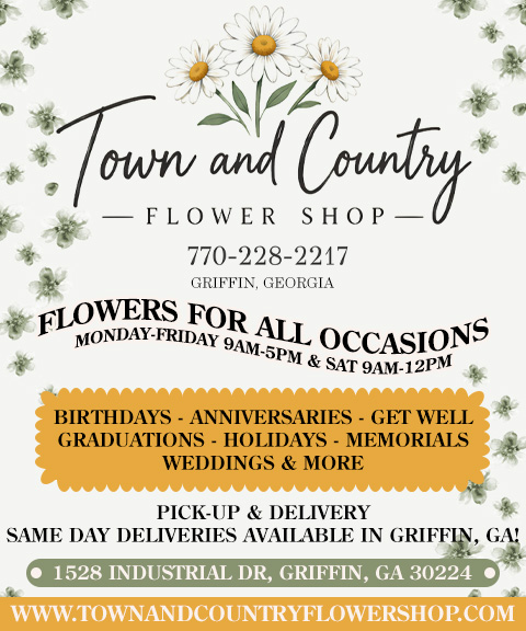 TOWN & COUNTRY FLOWER SHOP, SPALDING COUNTY, GA